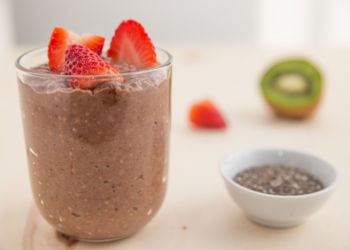 sugar free chocolate chia pudding